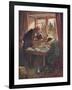 One Day, Leaning His Forehead on His Hand-Hugh Thomson-Framed Giclee Print