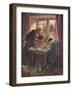 One Day, Leaning His Forehead on His Hand-Hugh Thomson-Framed Premium Giclee Print