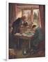 One Day, Leaning His Forehead on His Hand-Hugh Thomson-Framed Giclee Print
