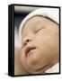 One Day Old Baby Girl Sleeping-Cristina-Framed Stretched Canvas