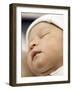 One Day Old Baby Girl Sleeping-Cristina-Framed Photographic Print