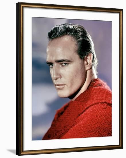 ONE-EYED JACKS, 1961 directed by MARLON BRANDO Marlon Brando (photo)-null-Framed Photo