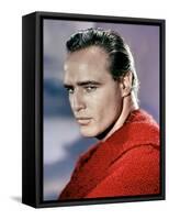 ONE-EYED JACKS, 1961 directed by MARLON BRANDO Marlon Brando (photo)-null-Framed Stretched Canvas