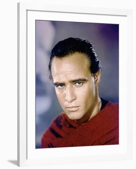 ONE-EYED JACKS, 1961 directed by MARLON BRANDO Marlon Brando (photo)-null-Framed Photo