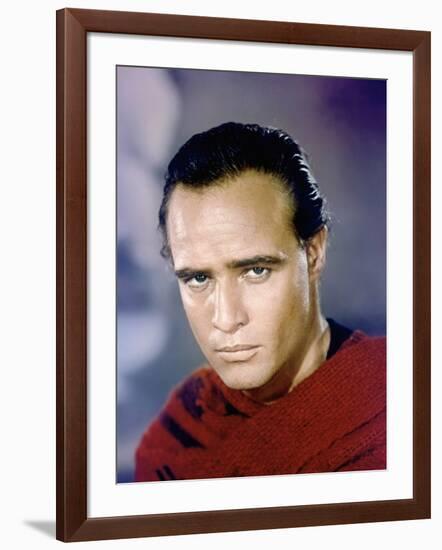 ONE-EYED JACKS, 1961 directed by MARLON BRANDO Marlon Brando (photo)-null-Framed Photo