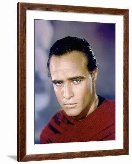 ONE-EYED JACKS, 1961 directed by MARLON BRANDO Marlon Brando (photo)-null-Framed Photo