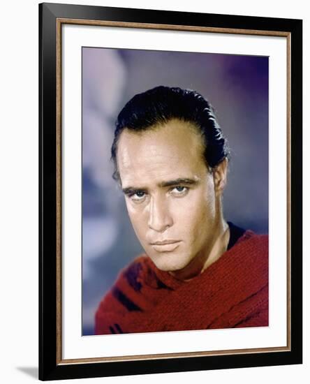 ONE-EYED JACKS, 1961 directed by MARLON BRANDO Marlon Brando (photo)-null-Framed Photo