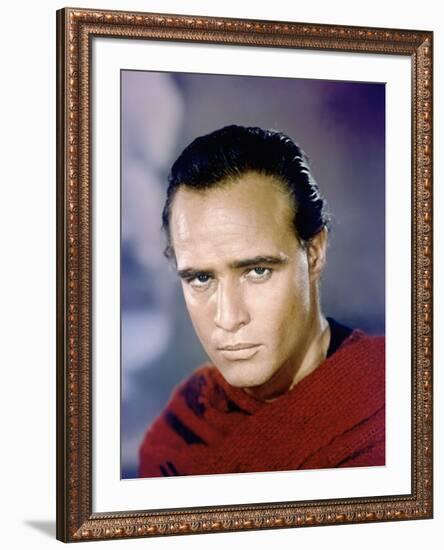 ONE-EYED JACKS, 1961 directed by MARLON BRANDO Marlon Brando (photo)-null-Framed Photo