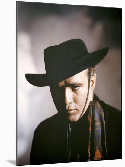 ONE-EYED JACKS, 1961 directed by MARLON BRANDO Marlon Brando (photo)-null-Mounted Photo