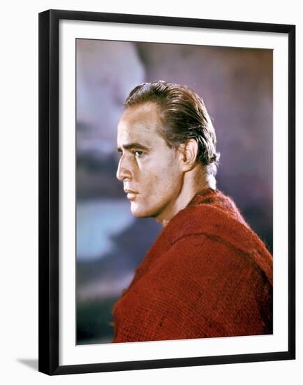 ONE-EYED JACKS, 1961 directed by MARLON BRANDO Marlon Brando (photo)-null-Framed Photo