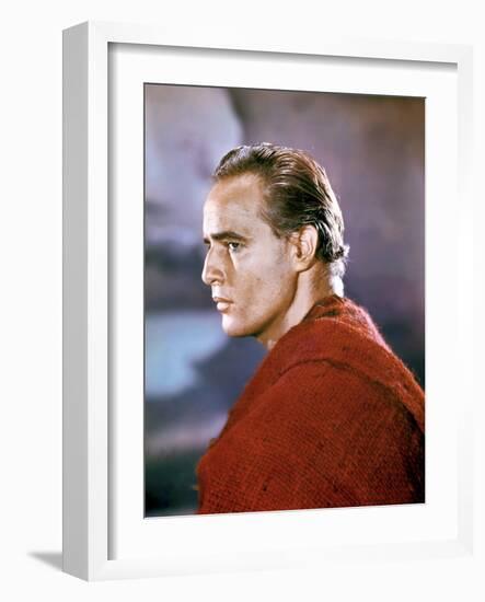 ONE-EYED JACKS, 1961 directed by MARLON BRANDO Marlon Brando (photo)-null-Framed Photo