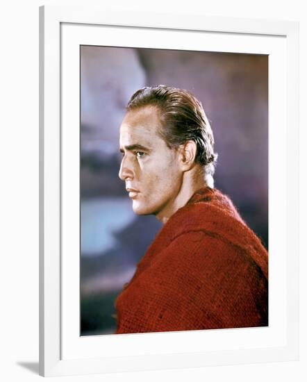 ONE-EYED JACKS, 1961 directed by MARLON BRANDO Marlon Brando (photo)-null-Framed Photo