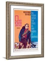 One-Eyed Jacks, Marlon Brando, 1961-null-Framed Art Print