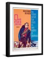 One-Eyed Jacks, Marlon Brando, 1961-null-Framed Art Print