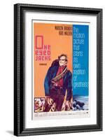 One-Eyed Jacks, Marlon Brando, 1961-null-Framed Art Print