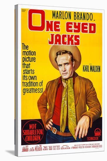 One-Eyed Jacks, Marlon Brando, 1961-null-Stretched Canvas