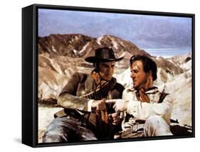 One-Eyed Jacks, Marlon Brando, Karl Malden, 1961-null-Framed Stretched Canvas