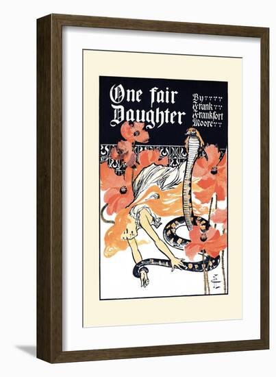 One Fair Daughter By Frank Frankfort Moore-JC Leyendecker-Framed Art Print