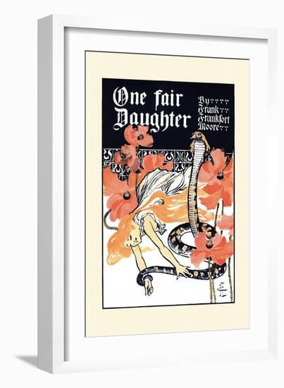 One Fair Daughter By Frank Frankfort Moore-JC Leyendecker-Framed Art Print