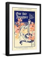 One Fair Daughter, By Frank Frankfort Moore-JC Leyendecker-Framed Art Print