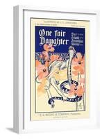 One Fair Daughter, By Frank Frankfort Moore-JC Leyendecker-Framed Art Print