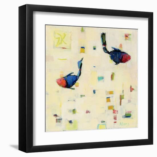 One Fish Two Fish-Phyllis Adams-Framed Art Print