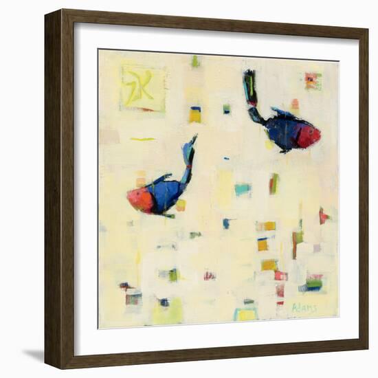 One Fish Two Fish-Phyllis Adams-Framed Art Print