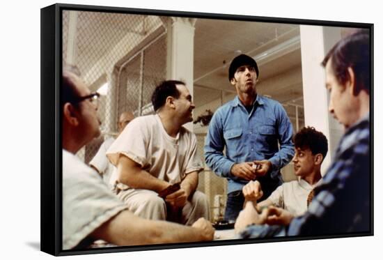 ONE FLEW OVER THE CUCKOO'S NEST, 1975 DIRECTED MILOS FORMAN Danny by Vito, Jack Nicholson and Brad -null-Framed Stretched Canvas