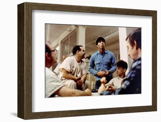 ONE FLEW OVER THE CUCKOO'S NEST, 1975 DIRECTED MILOS FORMAN Danny by Vito, Jack Nicholson and Brad -null-Framed Photo