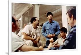 ONE FLEW OVER THE CUCKOO'S NEST, 1975 DIRECTED MILOS FORMAN Danny by Vito, Jack Nicholson and Brad -null-Framed Photo