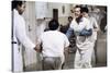 ONE FLEW OVER THE CUCKOO'S NEST, 1975 DIRECTED MILOS FORMAN Jack Nicholson (photo)-null-Stretched Canvas