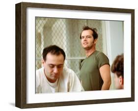 One Flew Over The Cuckoo's Nest, Danny Devito, Jack Nicholson, 1975-null-Framed Photo