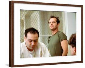 One Flew Over The Cuckoo's Nest, Danny Devito, Jack Nicholson, 1975-null-Framed Photo