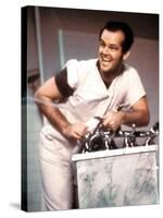 One Flew Over The Cuckoo's Nest, Jack Nicholson, 1975-null-Stretched Canvas