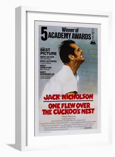 One Flew over the Cuckoo's Nest-null-Framed Art Print