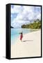 One Foot Island, Aitutaki, Cook Islands (Mr)-Matteo Colombo-Framed Stretched Canvas