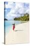 One Foot Island, Aitutaki, Cook Islands (Mr)-Matteo Colombo-Stretched Canvas