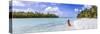 One Foot Island, Aitutaki, Cook Islands (Mr)-Matteo Colombo-Stretched Canvas