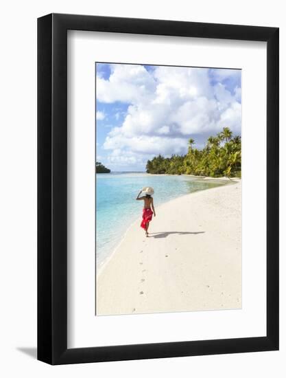 One Foot Island, Aitutaki, Cook Islands (Mr)-Matteo Colombo-Framed Photographic Print