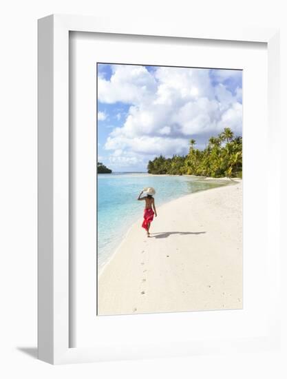 One Foot Island, Aitutaki, Cook Islands (Mr)-Matteo Colombo-Framed Photographic Print