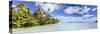 One Foot Island, Aitutaki, Cook Islands, Pacific Islands-Matteo Colombo-Stretched Canvas