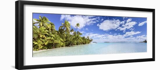 One Foot Island, Aitutaki, Cook Islands, Pacific Islands-Matteo Colombo-Framed Photographic Print