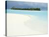 One Foot Island, Paradise Beach, Aitutaki, Cook Islands, South Pacific-D H Webster-Stretched Canvas