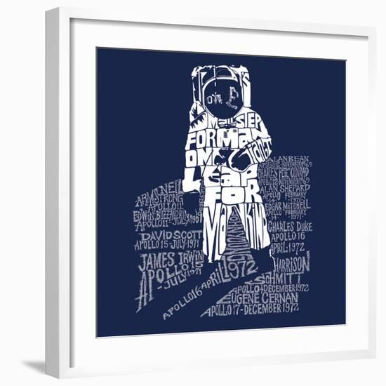 One Giant Leap for Mankind-null-Framed Art Print