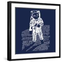 One Giant Leap for Mankind-null-Framed Art Print