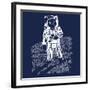 One Giant Leap for Mankind-null-Framed Art Print