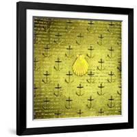 One Golden Shell-Tom Kelly-Framed Giclee Print