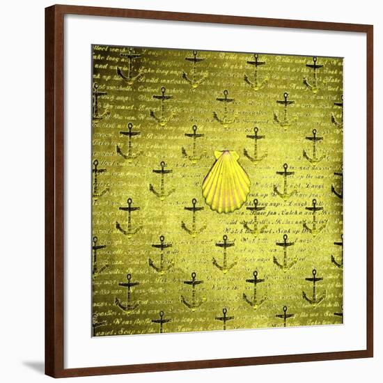 One Golden Shell-Tom Kelly-Framed Giclee Print