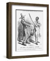 One Good Turn Deserves Another, 1862-John Tenniel-Framed Giclee Print