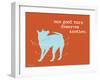 One Good Turn-Dog is Good-Framed Art Print